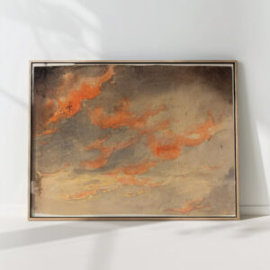 clouds at sunset james hamilton shegogue high quality print