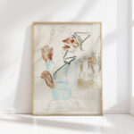 clown and rider on horseback 1891 leo gestel high quality print