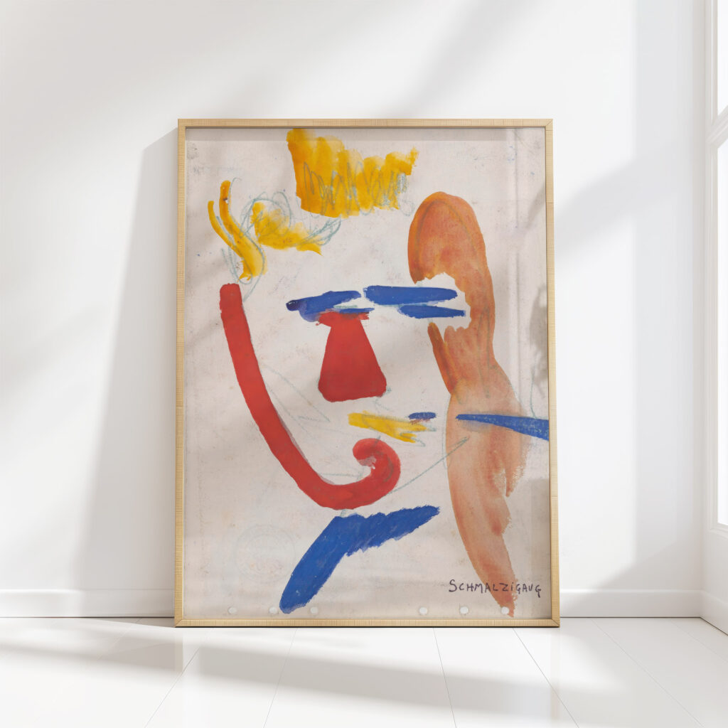 clown jules schmalzigaug high quality print