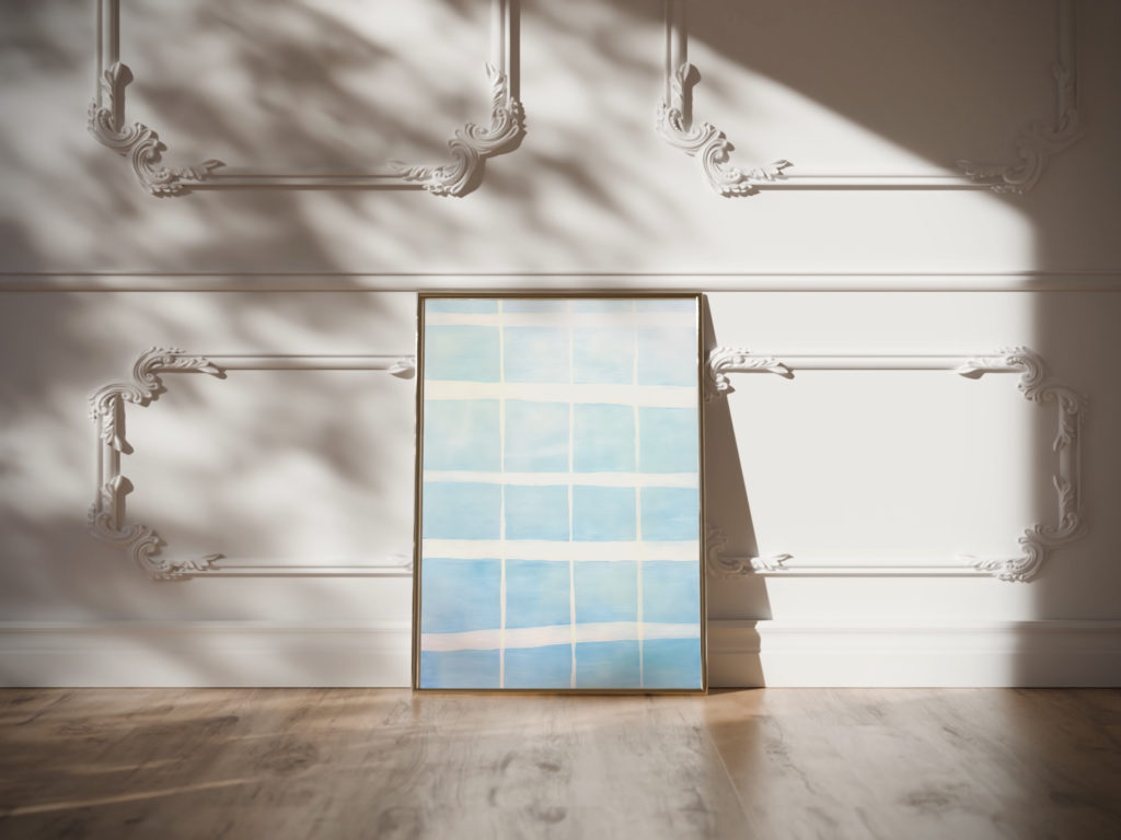 coastal abstract 0001 MODERN 3x4 video mockup
