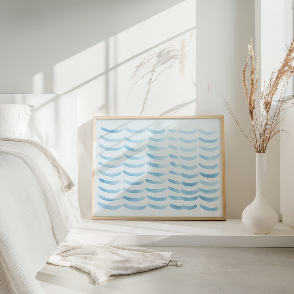 coastal abstract 0005 MODERN 3x4 4 mockup