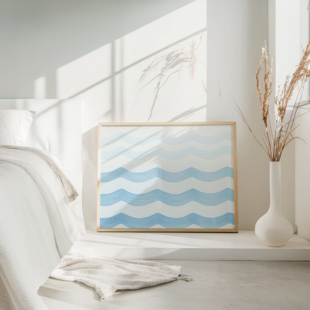 coastal abstract 0006 MODERN 3x4 4 mockup