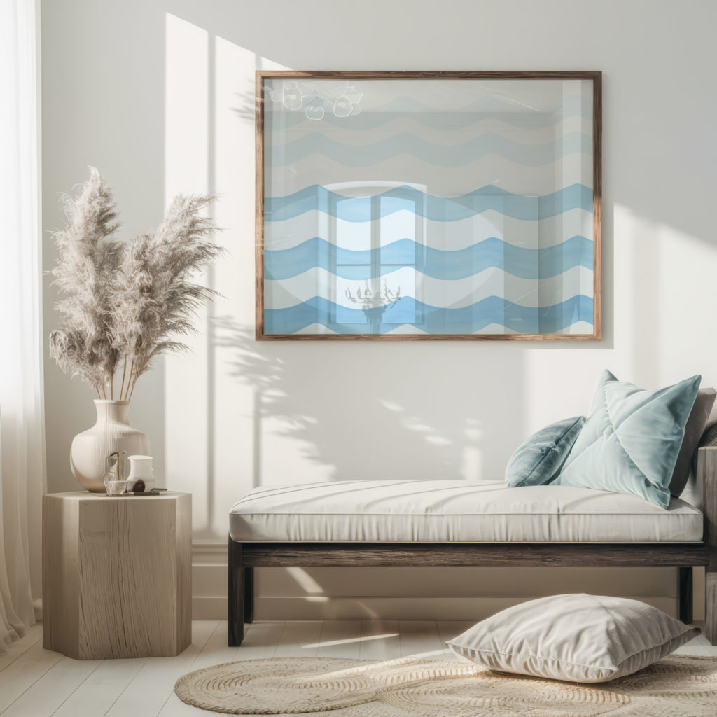 coastal abstract 0006 MODERN 3x4 5 mockup