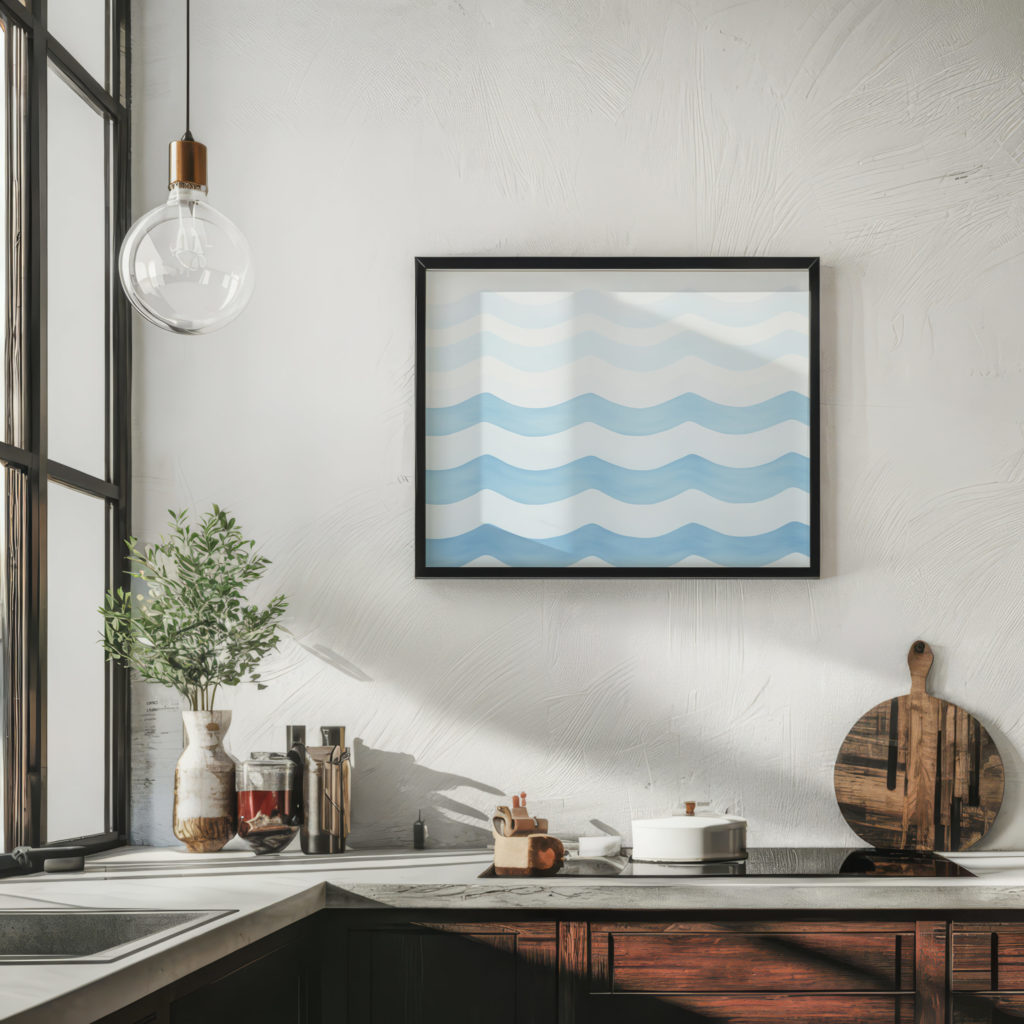 coastal abstract 0006 MODERN 3x4 6 mockup