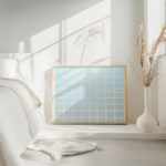 coastal abstract 0007 MODERN 3x4 4 mockup