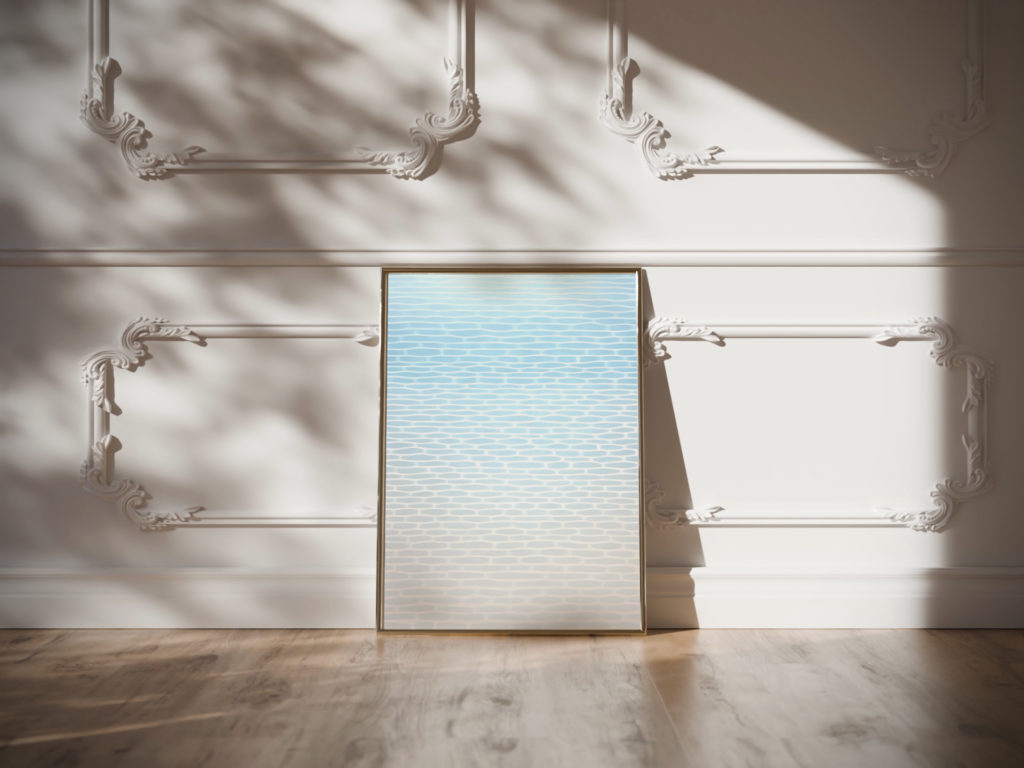 coastal abstract 0008 MODERN 3x4 video mockup