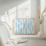 coastal abstract 0011 MODERN 3x4 4 mockup