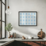 coastal abstract 0012 MODERN 3x4 6 mockup