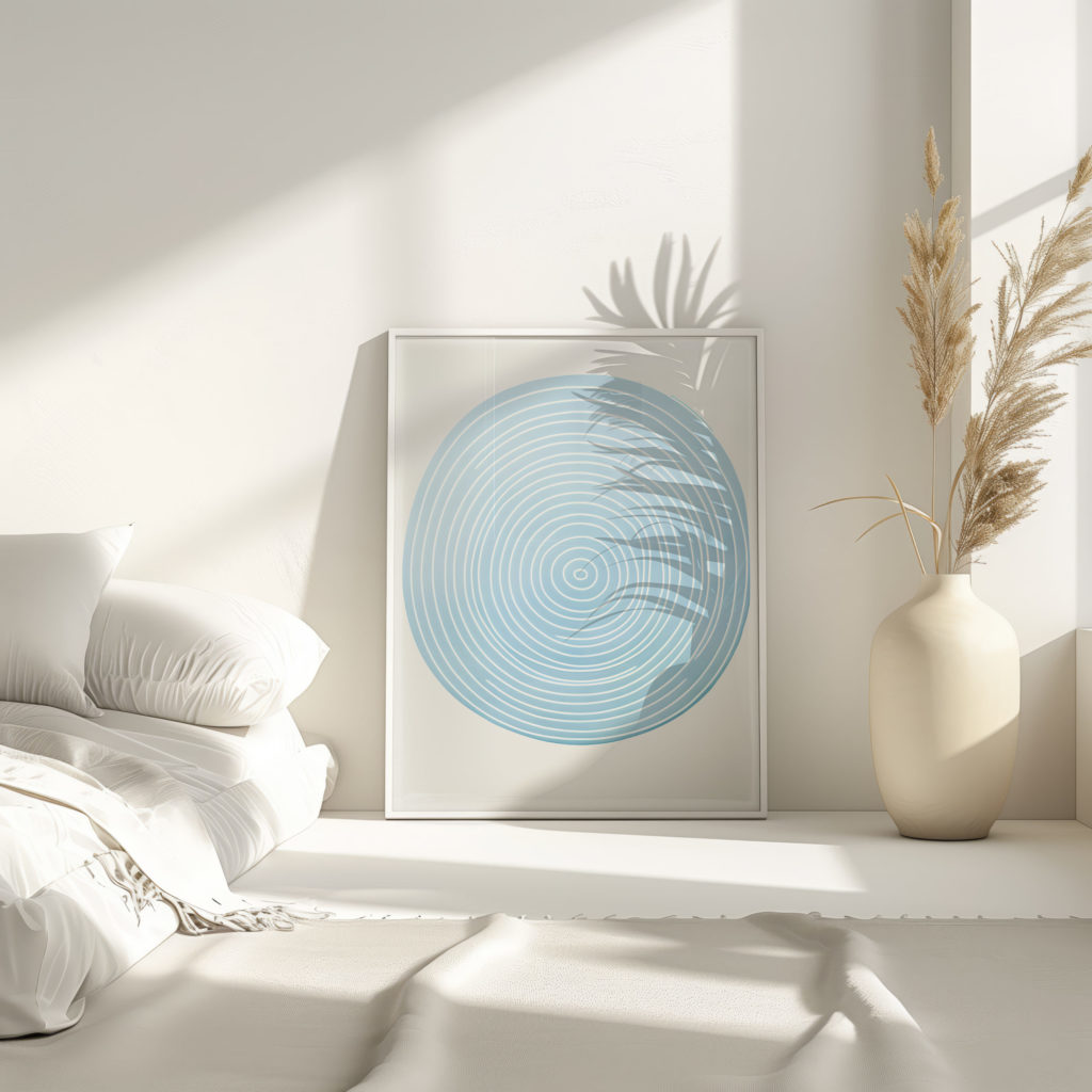 coastal abstract 0014 MODERN 3x4 4 mockup