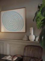 coastal abstract 0015 MODERN 3x4 video mockup