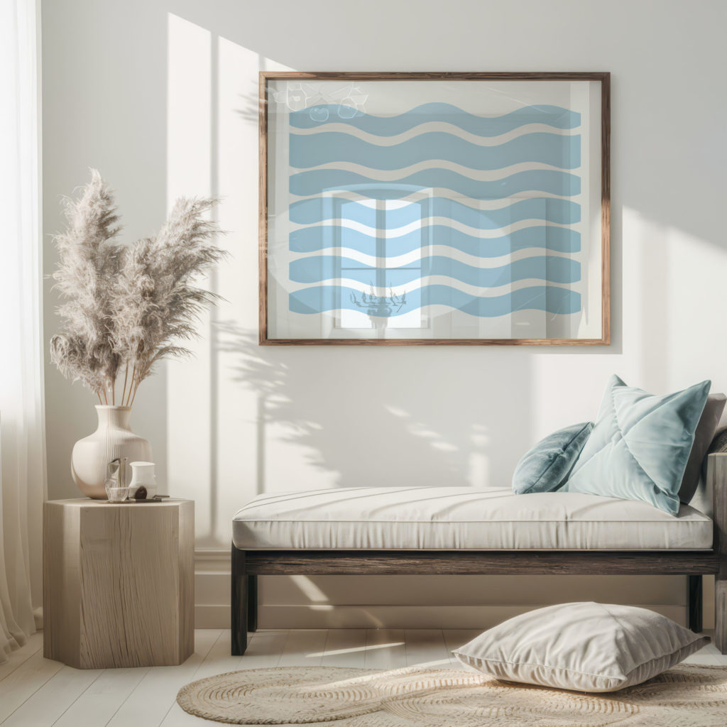 coastal abstract 0018 MODERN 3x4 5 mockup