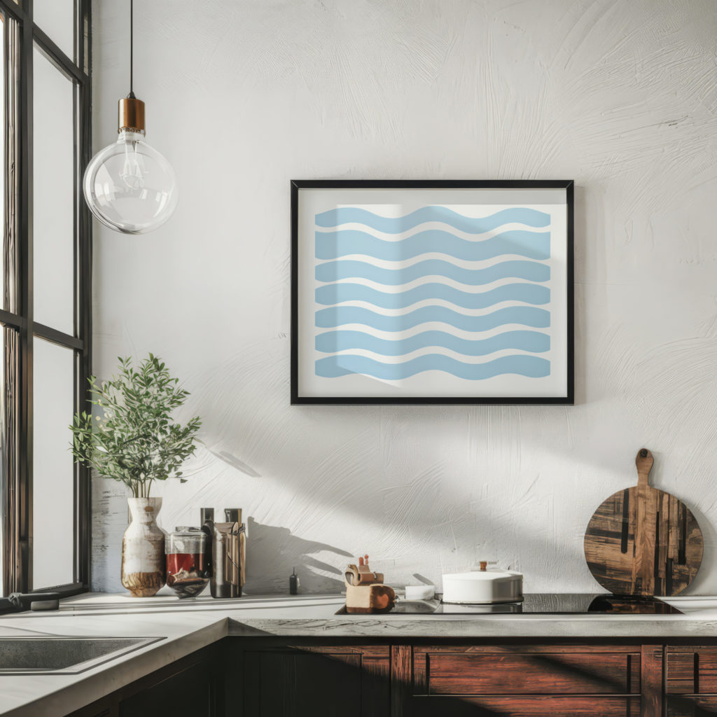 coastal abstract 0018 MODERN 3x4 6 mockup