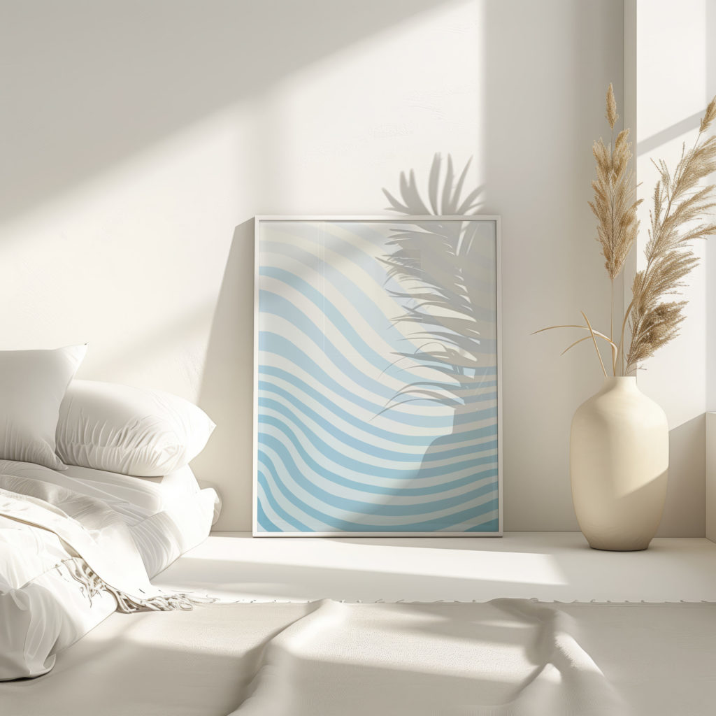 coastal abstract 0019 MODERN 3x4 4 mockup
