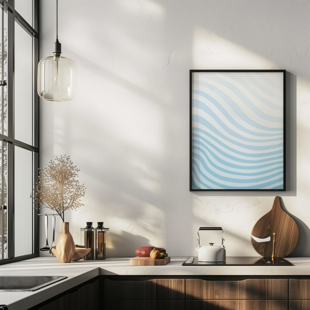 coastal abstract 0019 MODERN 3x4 6 mockup