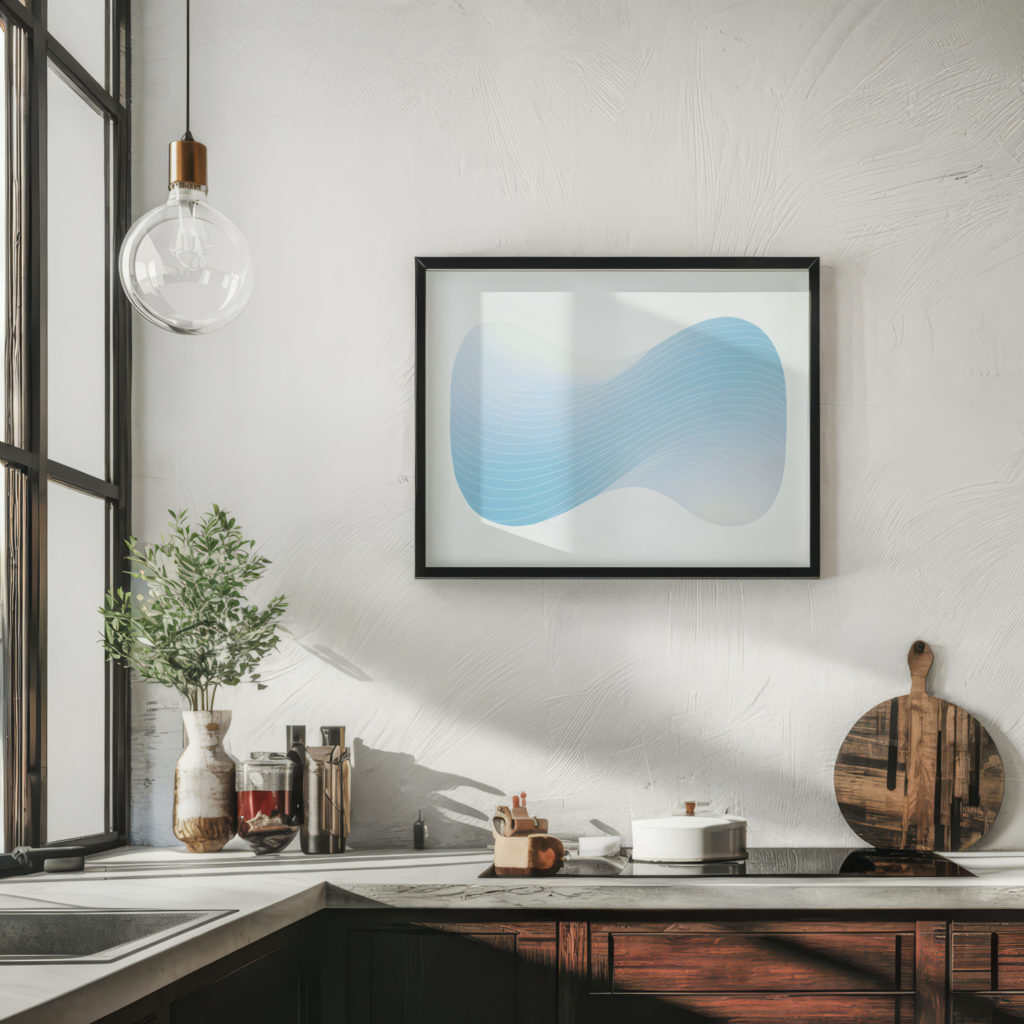 coastal abstract 0020 MODERN 3x4 6 mockup