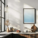 coastal abstract 0021 MODERN 3x4 6 mockup