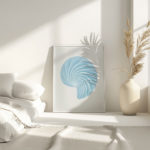 coastal abstract 0022 MODERN 3x4 4 mockup