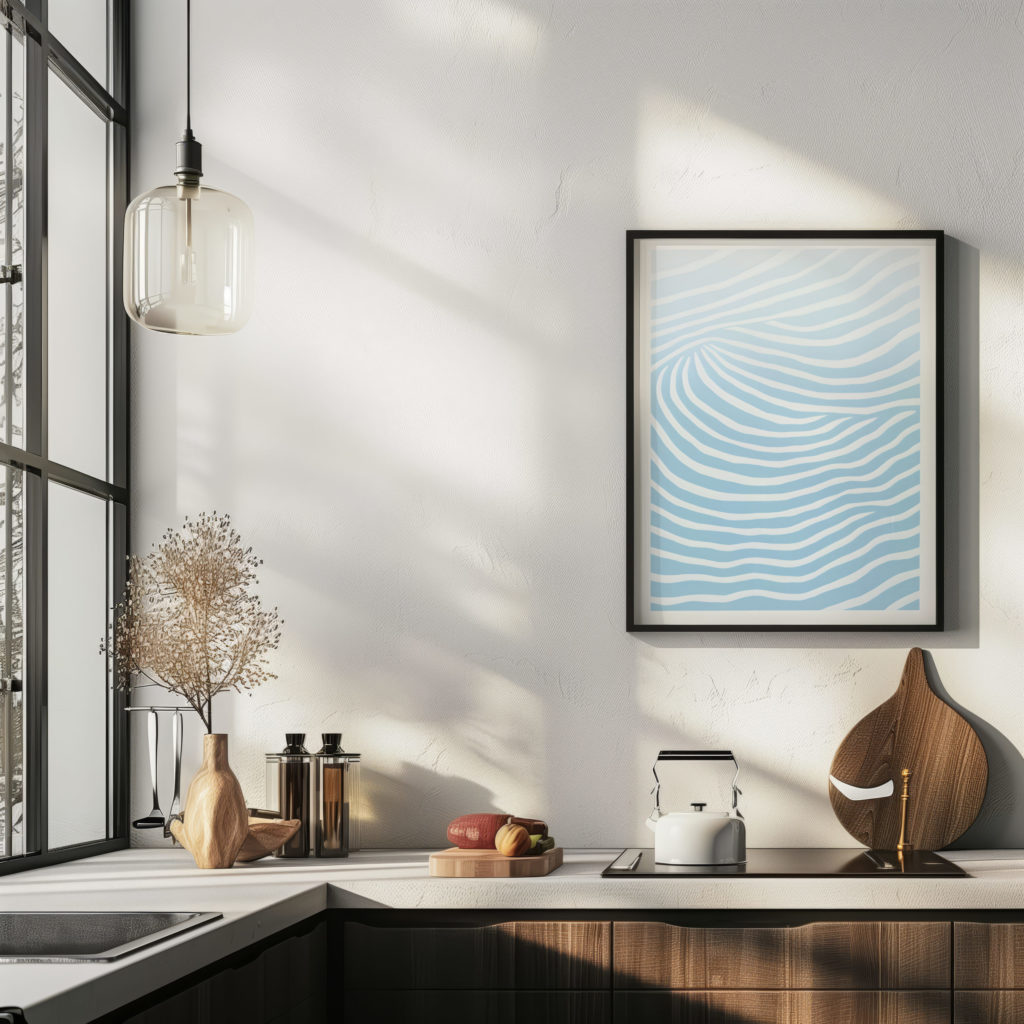 coastal abstract 0024 MODERN 3x4 6 mockup
