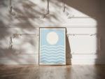 coastal abstract 0025 MODERN 3x4 video mockup