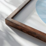 coastal animals 0001 MODERN 3x4 close up dark wood mockup coastal animals 0001 MODERN 3x4 close up dark wood mockup