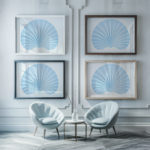 coastal animals 0001 MODERN 3x4 framed posters mockup coastal animals 0001 MODERN 3x4 framed posters mockup