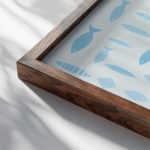 coastal animals 0010 MODERN 3x4 close up dark wood mockup