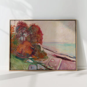 coastal landscape 1904 edvard munch high quality print