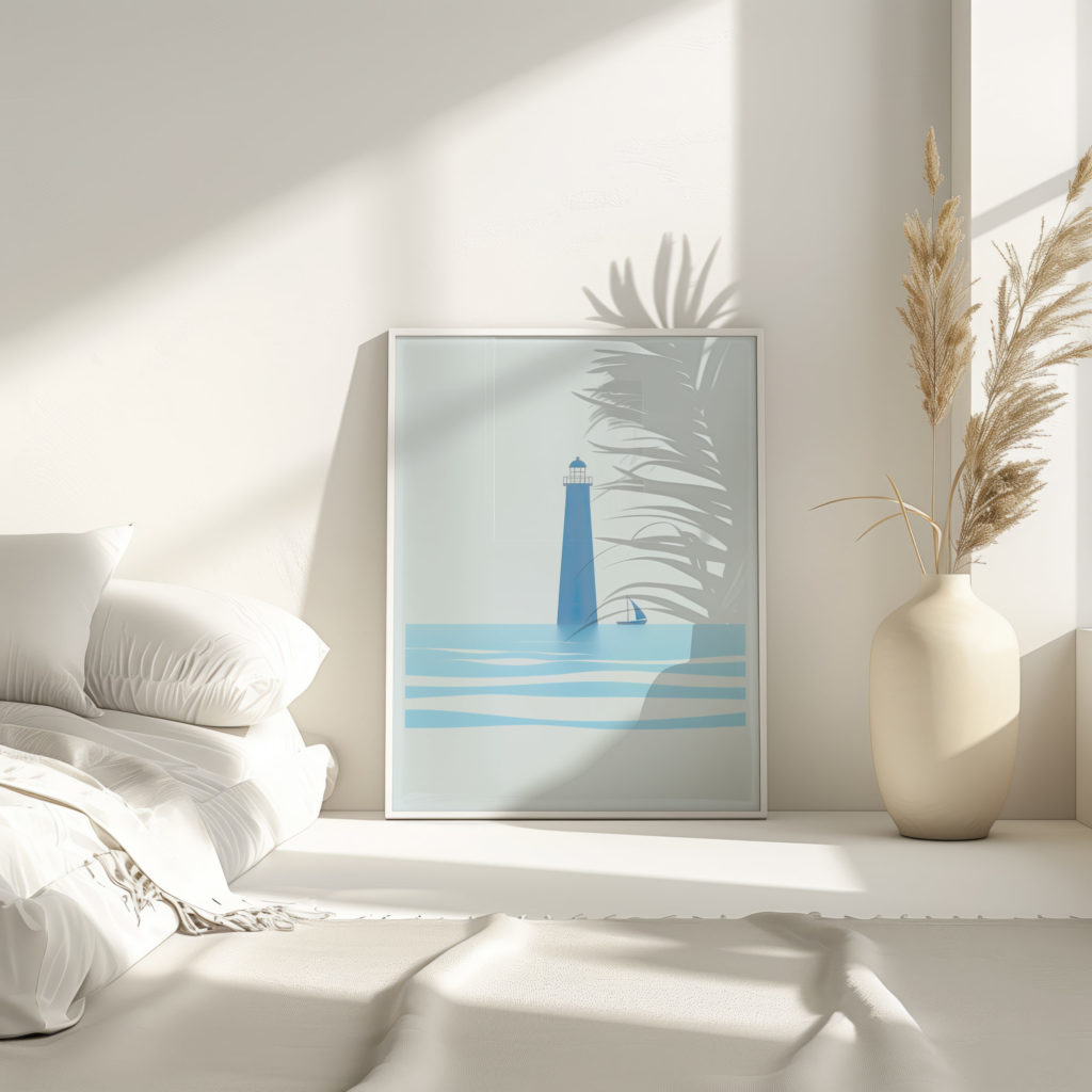 coastal seascape 0002 MODERN 3x4 4 mockup
