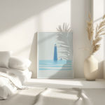 coastal seascape 0002 MODERN 3x4 4 mockup