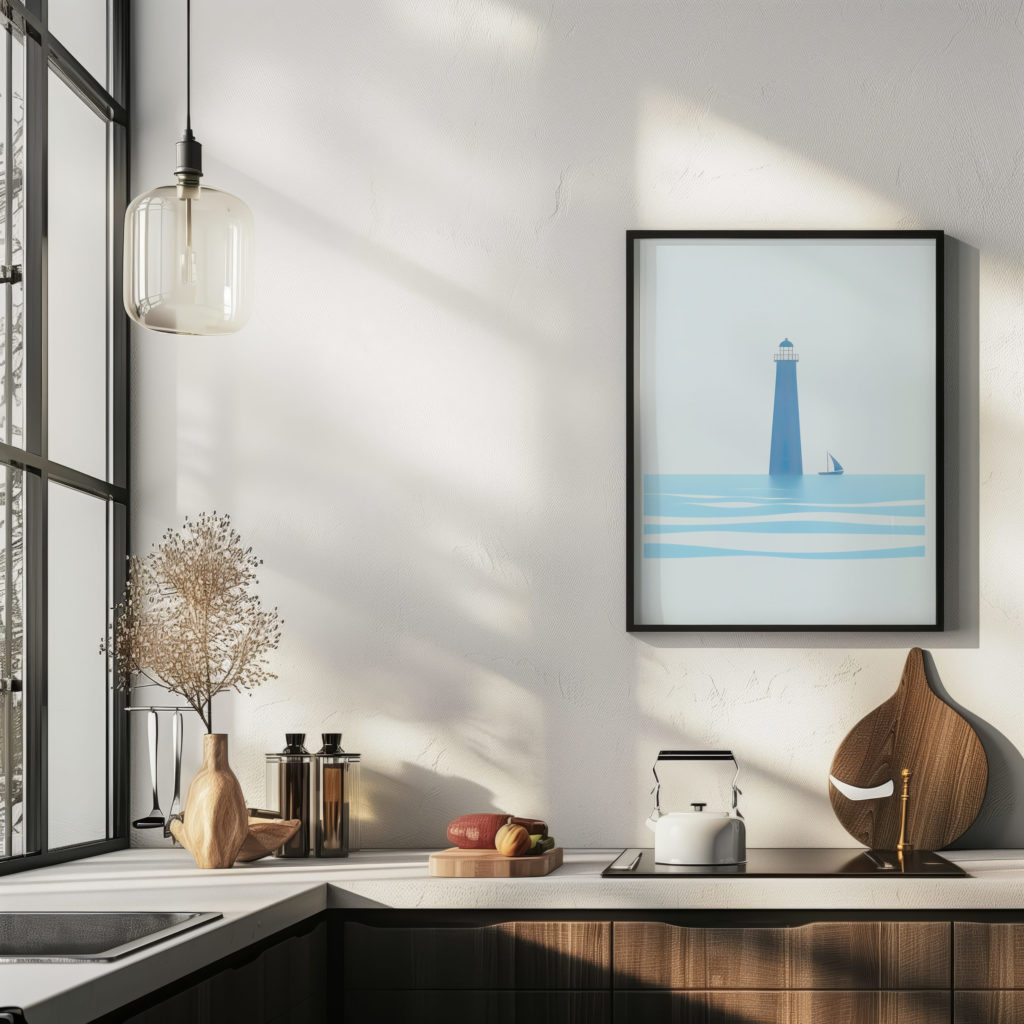 coastal seascape 0002 MODERN 3x4 6 mockup