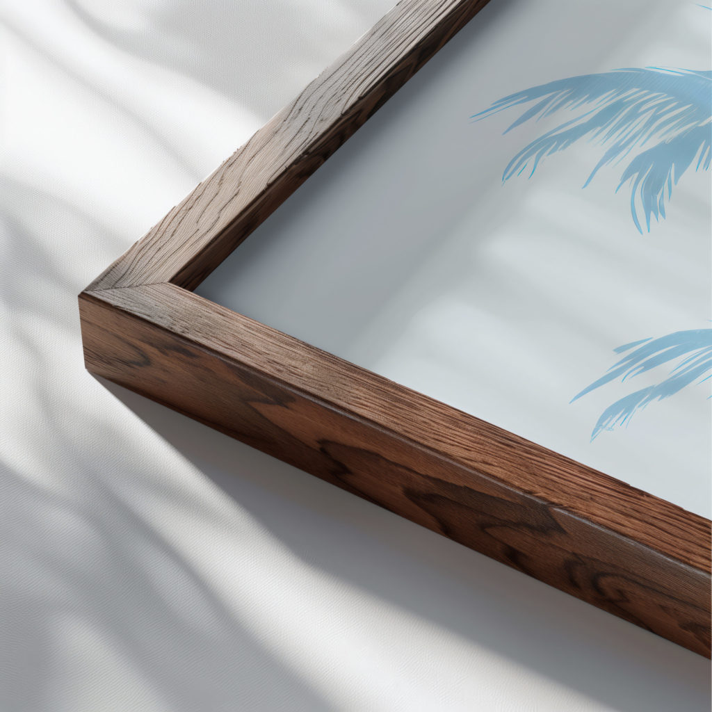 coastal seascape 0004 MODERN 3x4 close up dark wood mockup