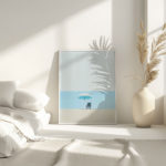 coastal seascape 0005 MODERN 3x4 4 mockup