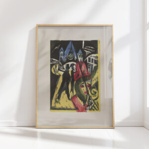 cocotte on the street 1915 ernst ludwig kirchner high quality print 2