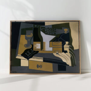 coffee grinder 1920 juan gris high quality print