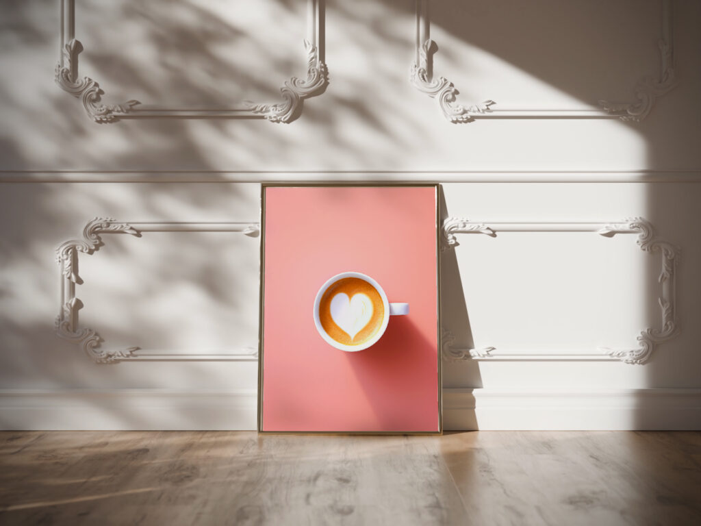 coffee pink 3x4 300ppi video mockup