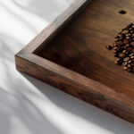 coffee wood 3x4 300ppi close up dark wood mockup