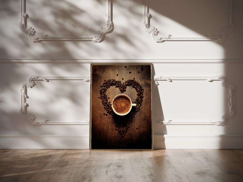 coffee wood 3x4 300ppi video mockup