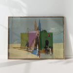 coherences study for wallpainting 1935 walter kurt wiemken high quality print