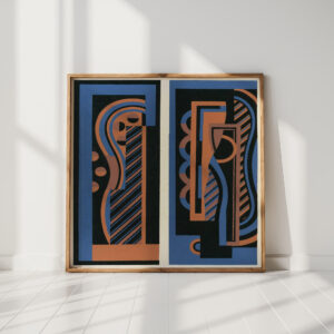 collection decor and colors pl01 1930 georges valmier high quality print