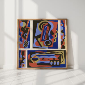 collection decor and colors pl10 1930 georges valmier high quality print