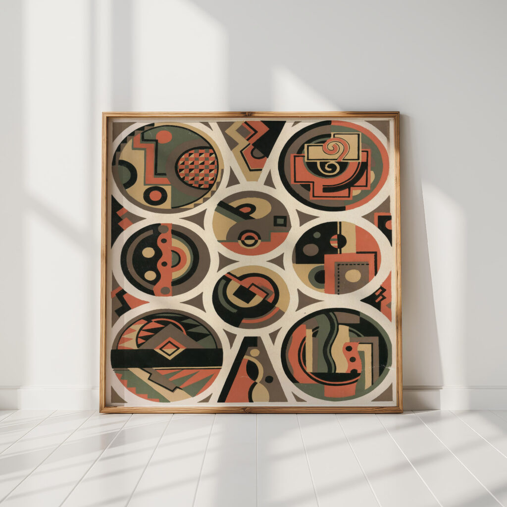 collection decor and colors pl12 1930 georges valmier high quality print