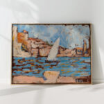 collioure the tartan 1887 paul signac high quality print