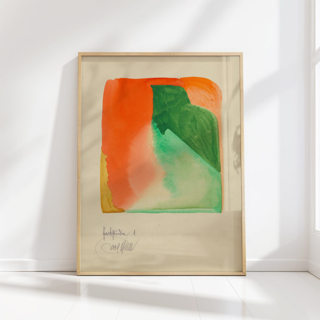 color studies 10 sheets i 1923 karl wiener high quality print