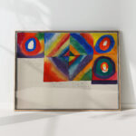 color studies with information on painting technique 1913 wassily kandinsky high quality print