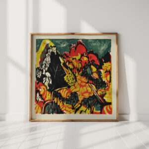 colored ticino landscape 1925 albert muller high quality print