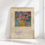 colorful city around 1923 karl wiener high quality print