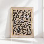 comedians handbill 1938 paul klee high quality print comedians handbill 1938 paul klee high quality print