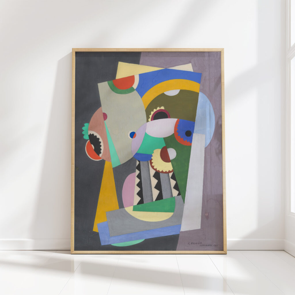composition 1923 georges valmier high quality print