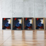 composition 1932 Otto Freundlich framed posters mockup