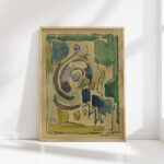 composition 2 circa 1950 albert gleizes high quality print